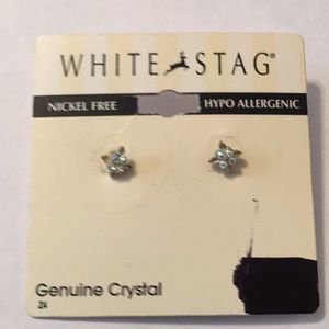 Genuine crystal earrings